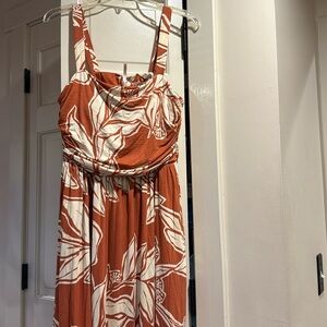 Soma short floral dress size XL